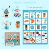 Juego de simulación de fiesta de té o café , juego de 38