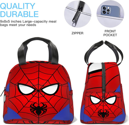 Bolsa de almuerzo con aislamiento portátil, Spiderman