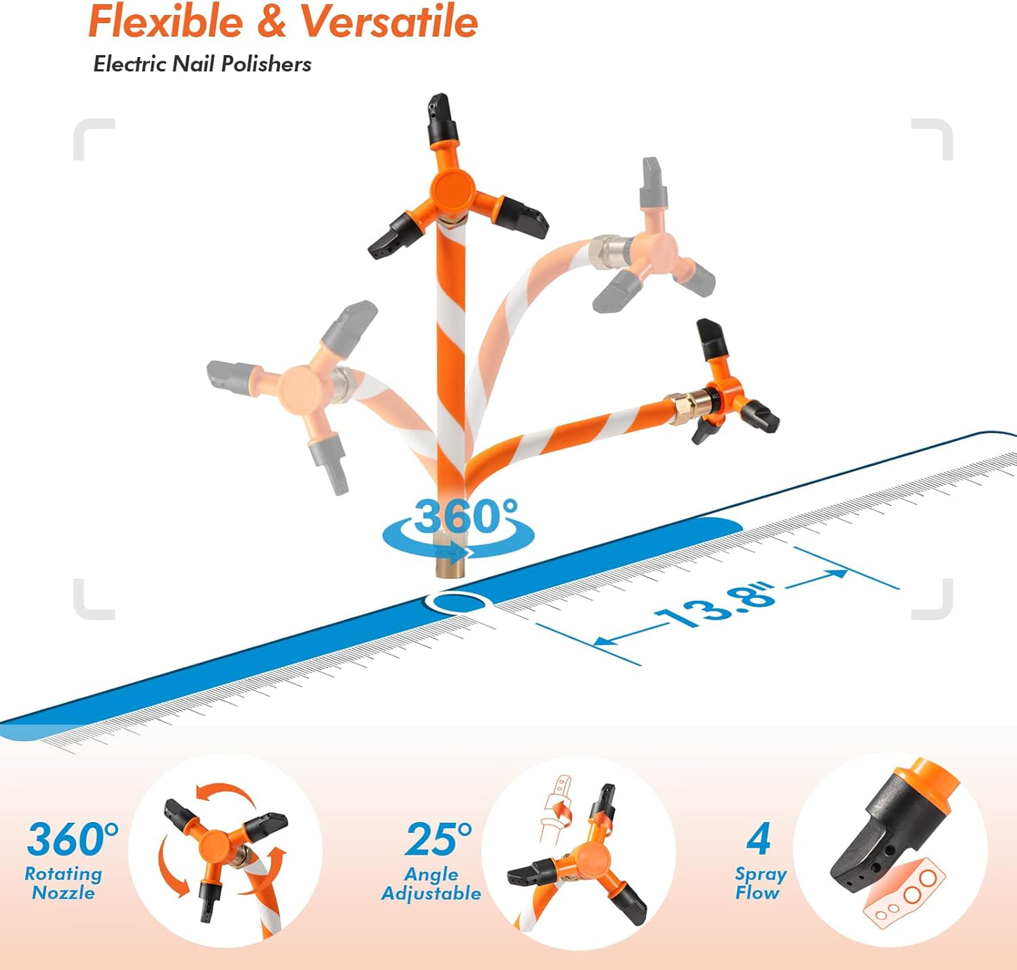 American Standard-Rociador para trampolín