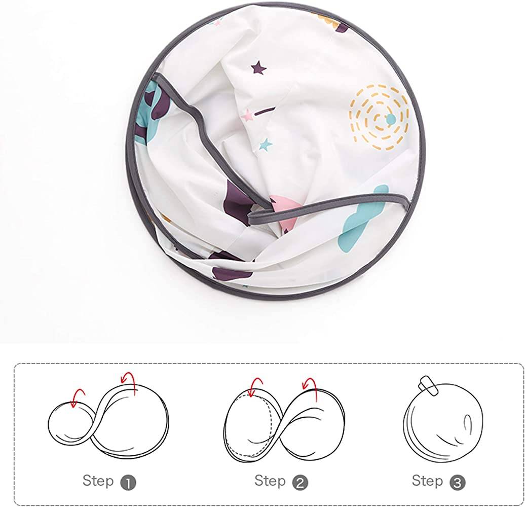 Capa de corte de pelo para niños Paraguas de peluquería plegable impermeable, 2 uds