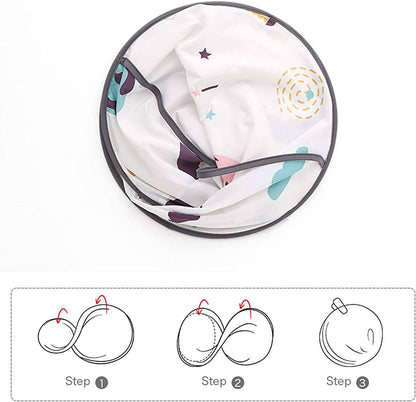 Capa de corte de pelo para niños Paraguas de peluquería plegable impermeable, 2 uds