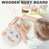Montessori - Tabla de actividades sensoriales para niños pequeños