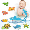 GizmoVine- Set de pistola de agua de tiburón con stickers