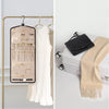 CHICECO- Rollo organizador de joyas de viaje, negro