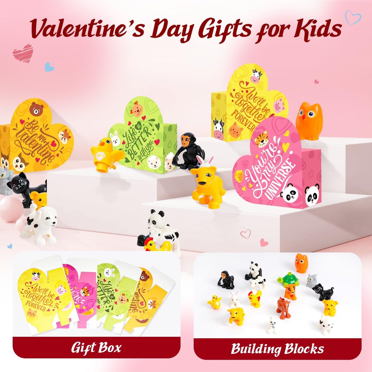 Sawowkuya- 16 paquetes de regalos para el día de San Valentín para niños
