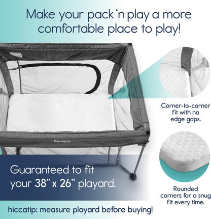 hiccapop- Colchón para Encierro (38"x26"x1.5")