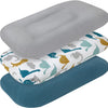 Newwiee- 3 Piezas Funda Suave para Tumbona de Bebé