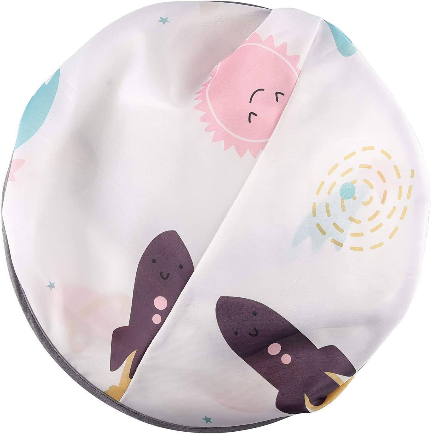 Capa de corte de pelo para niños Paraguas de peluquería plegable impermeable, 2 uds