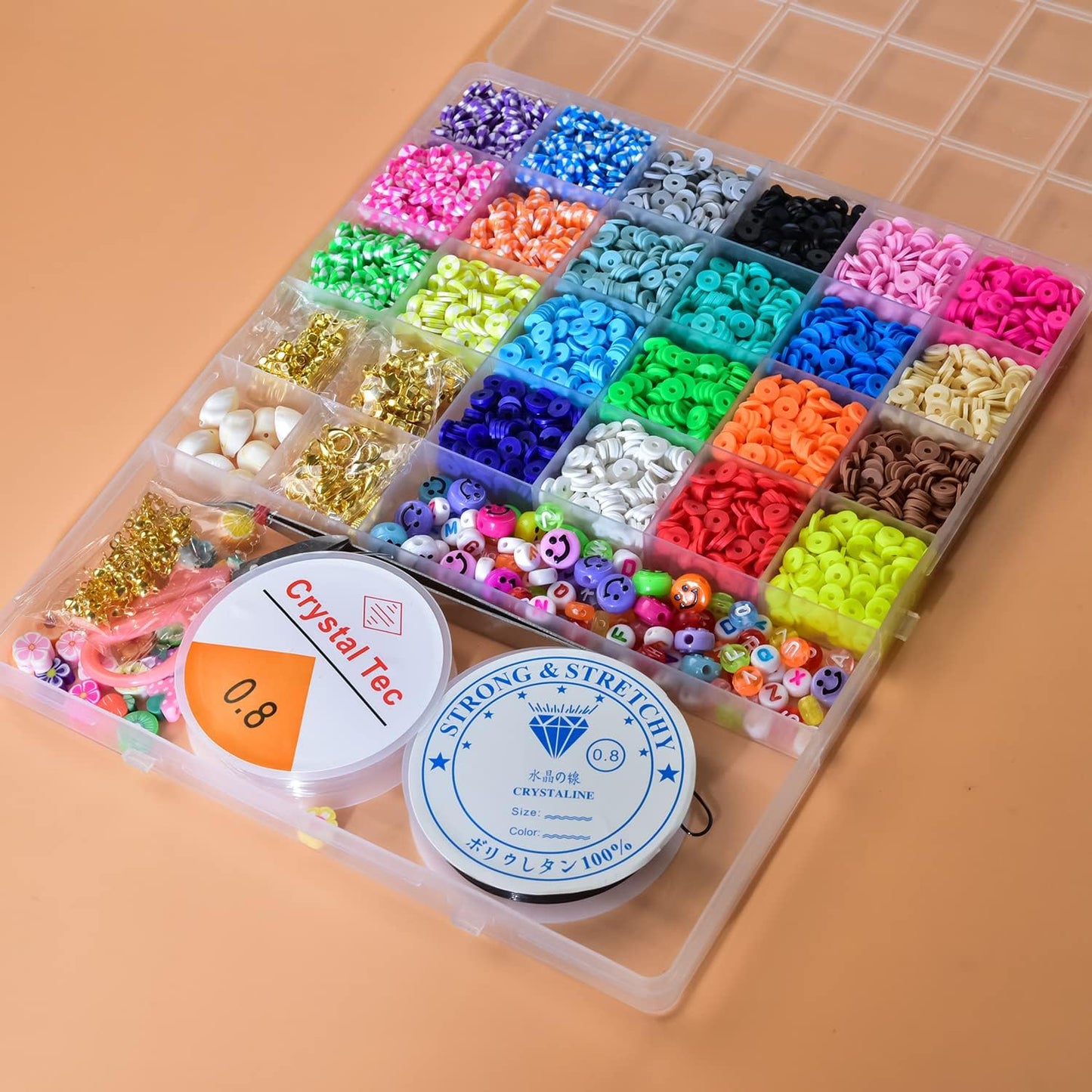 Juego de 5300 pulseras de cuentas