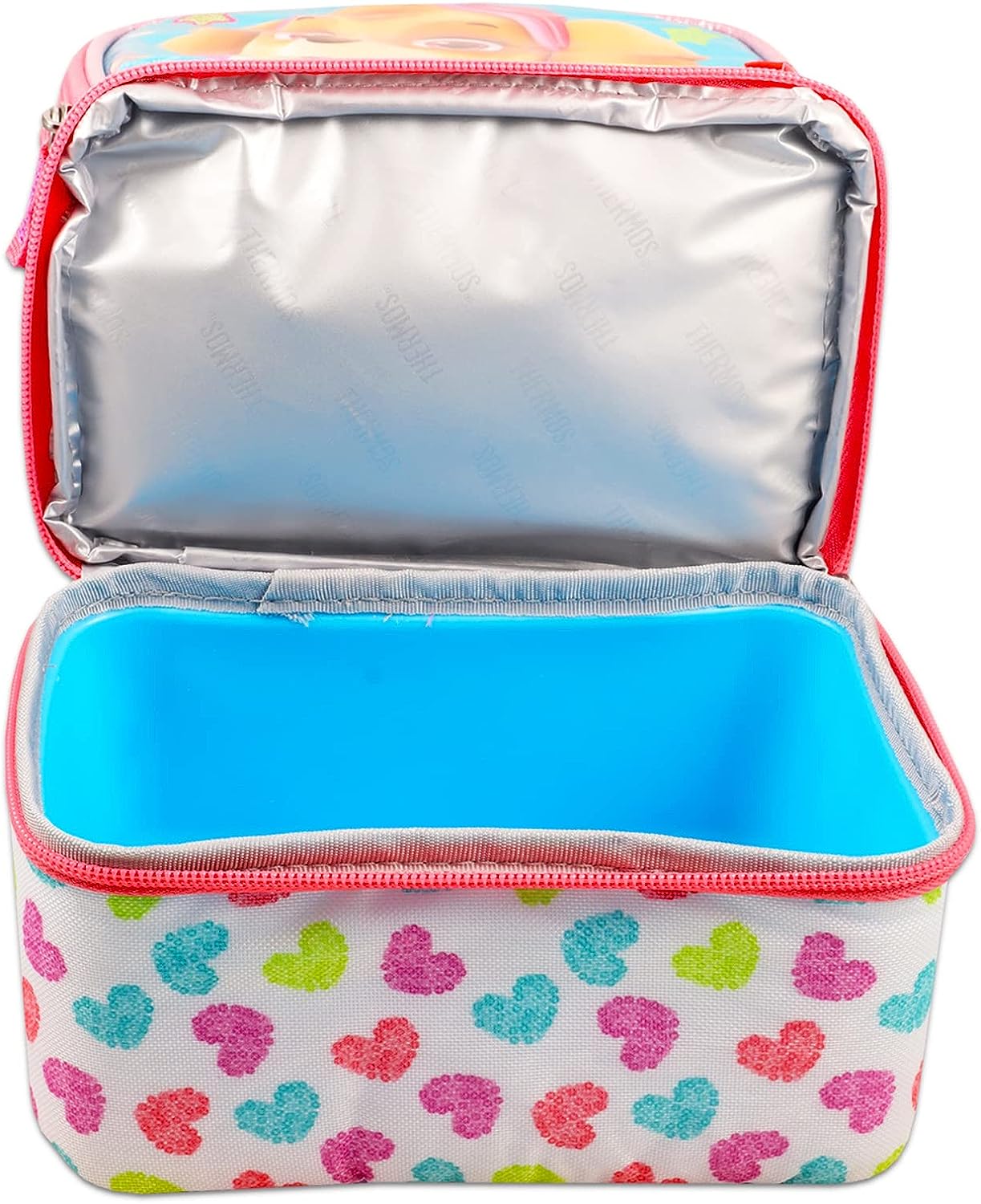 Bolso de almuerzo de la Patrulla Canina, Skye con botella y stickers