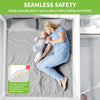 Gearking- Riel de cama para niños, blanco, 1.5m , 1 ud