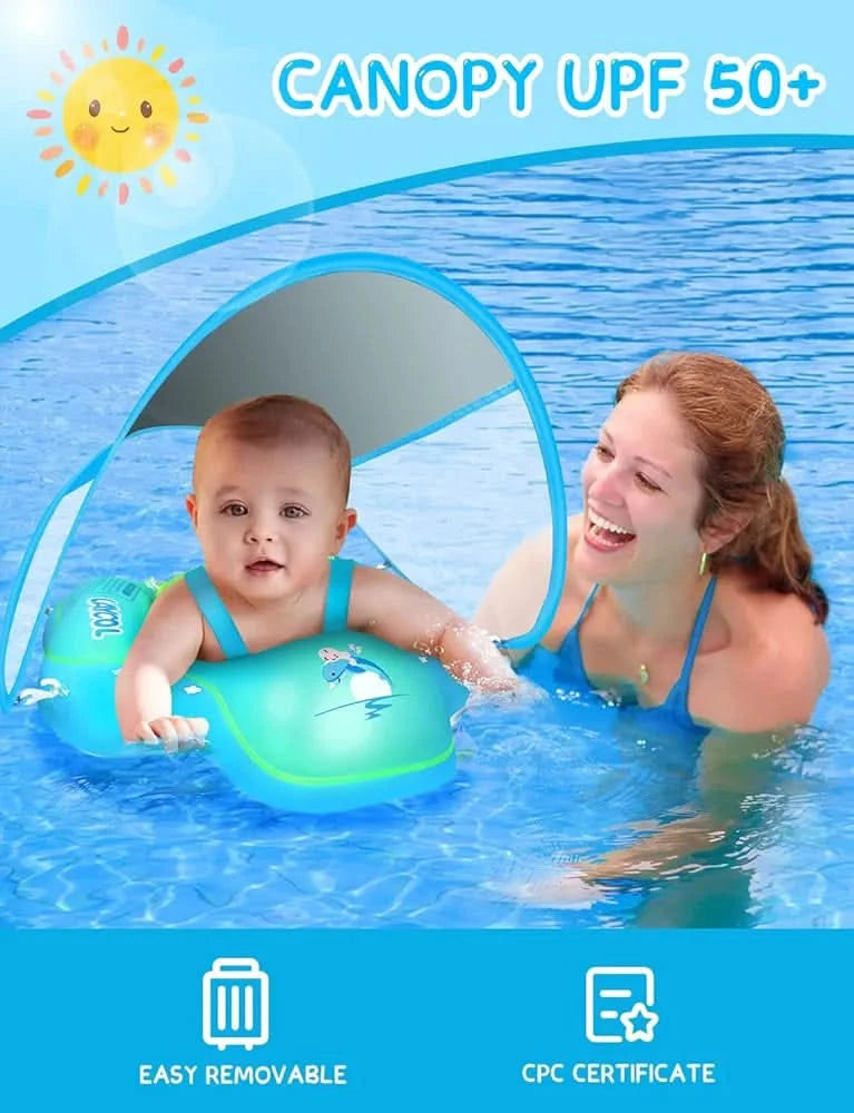 Flotador Laycol de bebe con toldo