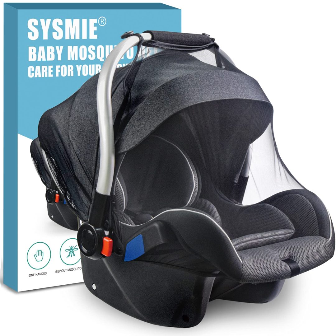 Sysmie-Mosquitera de bebé para asientos de carro infantiles