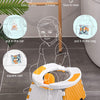 Orinal plegable, naranja