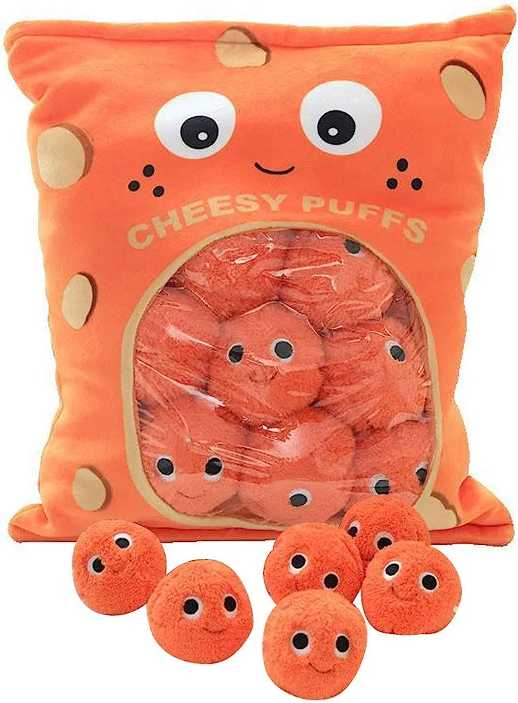 Almohada de felpa Cheesy Puffs