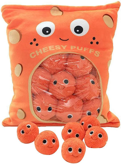 Almohada de felpa Cheesy Puffs