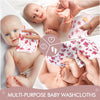 MUKIN Toallitas para bebé de muselina diseños rojos, 5 uds