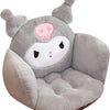 Cojín de asiento de felpa con forma de adorable