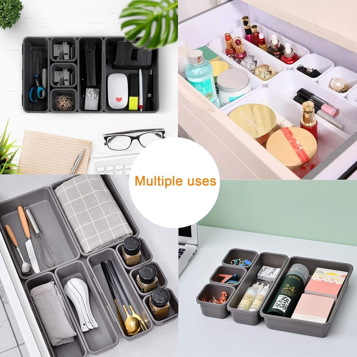 Organizador de cajones de 8 piezas