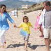 Bolsa de malla para juguetes de playa para niños , 3 unidades