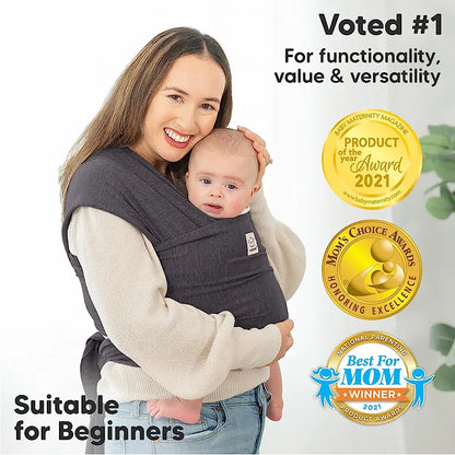 KeaBabies Baby Wrap Carrier - Todo en 1 Original Transpirable Baby Sling