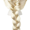 Peluca de Elsa de Disney Frozen 2, 20 pulgadas de largo con trenza, a partir de 3 años