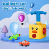 Coche alimentado por globos lanzador de globos con 12 globos y lanzadores de autos