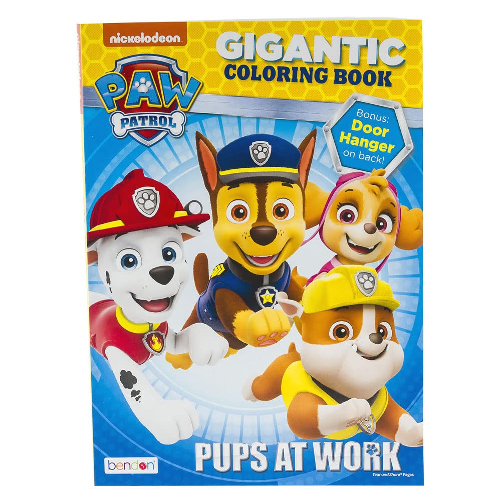 PAW PATROL - Gigantesco paquete de libros para colorear y actividades