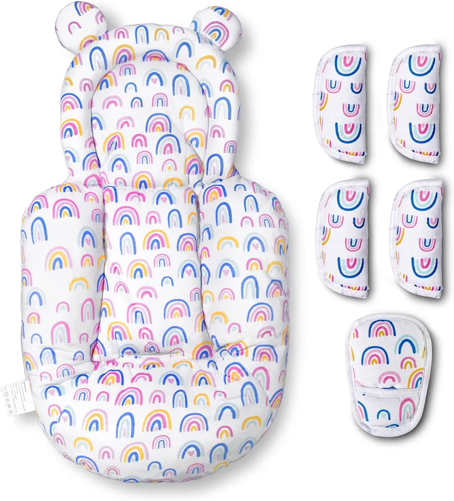 FEISIKE- Inserto para bebé, arcoiris