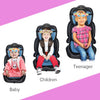Soporte para la cabeza del asiento del automóvil para bebés, 1 pieza