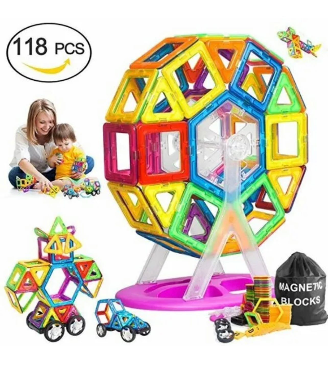 Magnetos Vcanny 95 piezas