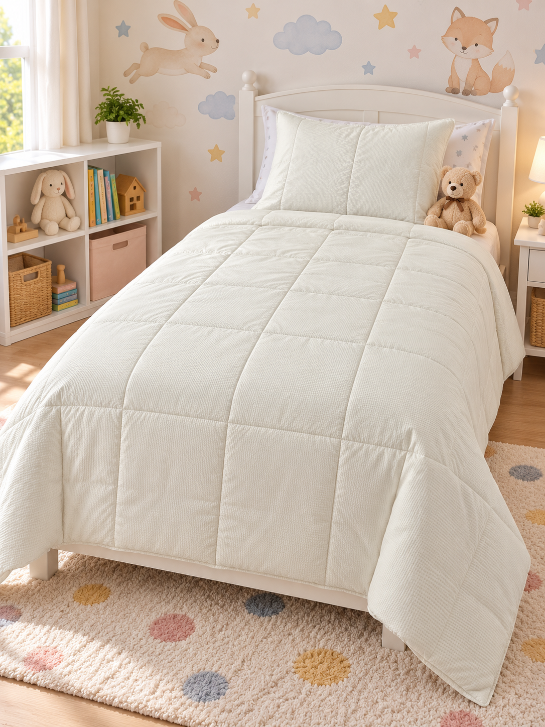 Edredón para cama Twin, 60 x 90