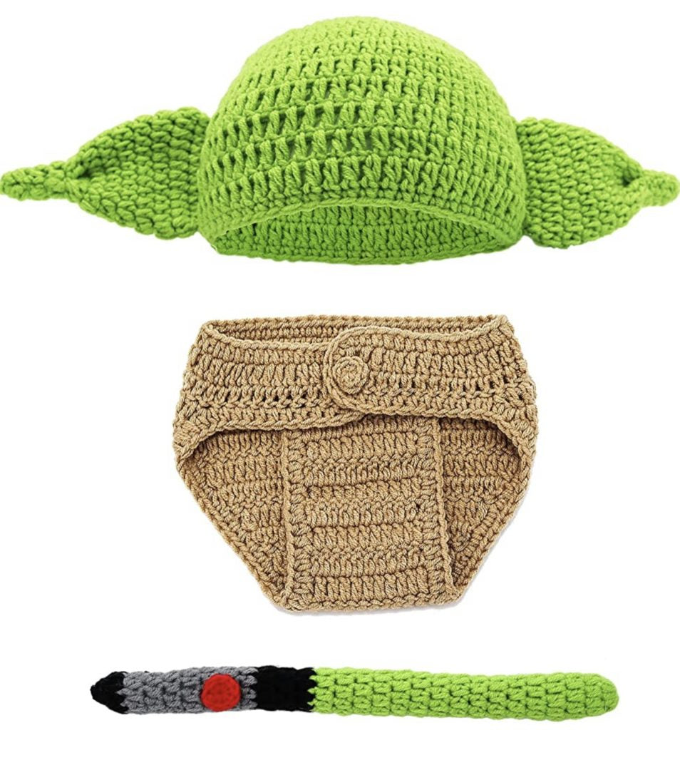 Conjunto para recién nacido baby yoda
