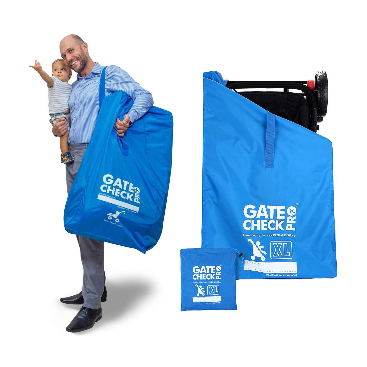 Gate Check PRO Bolsa de coche XL para viajes en avión