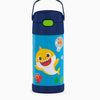 THERMOS FUNTAINER - Botella de acero inoxidable Baby shark