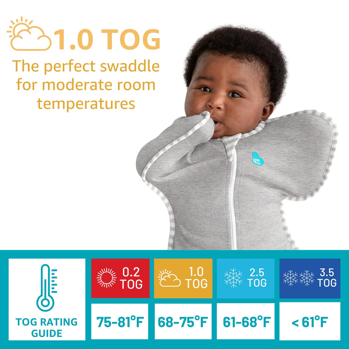 Love to Dream - Manta envolvente Swaddle UP, 3-6 meses