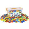Creative Kids Flakes - Juego de discos de plástico entrelazados de 1400 piezas