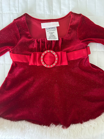 Vestido navidad 3-6 meses