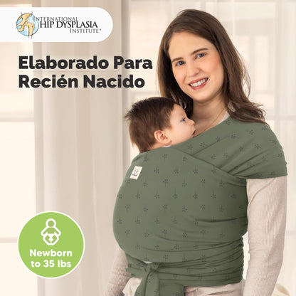 KeaBabies - Portabebés fular original todo en 1 para recién nacidos a niños pequeños
