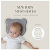 Dodo Babies - Almohada para para recién nacido, 2 clips para chupeta y funda para chupeta