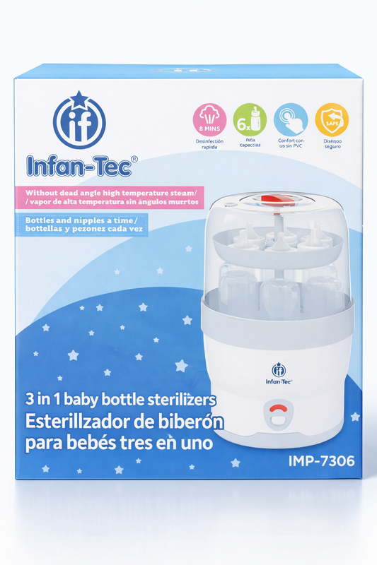 Esterilizador para chupones 3 en 1