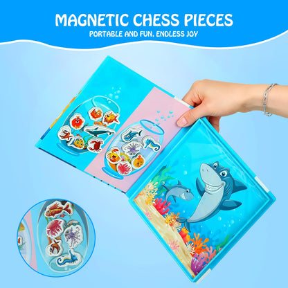 Juego de pesca magnético para niños de 3 a 8 años