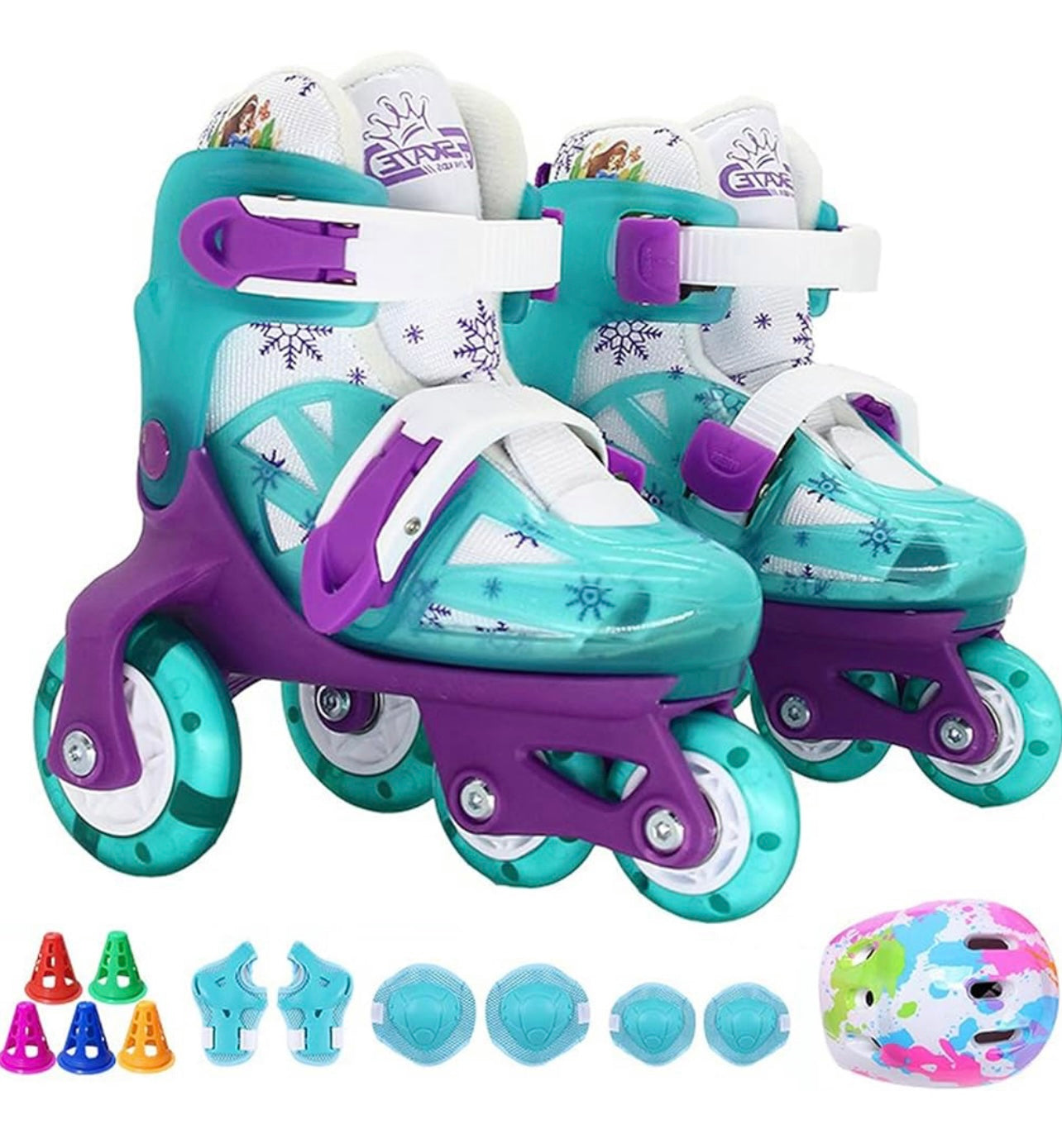 PowerRider Patines de ruedas para niños y niñas