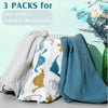 Newwiee- 3 Piezas Funda Suave para Tumbona de Bebé
