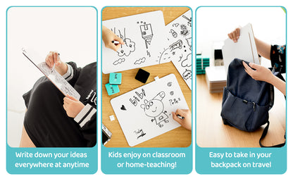 Upgrey Lapboards de borrado en seco