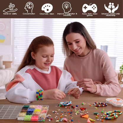 Wrap of Love - Juego de 5000 cuentas heishi para hacer pulseras