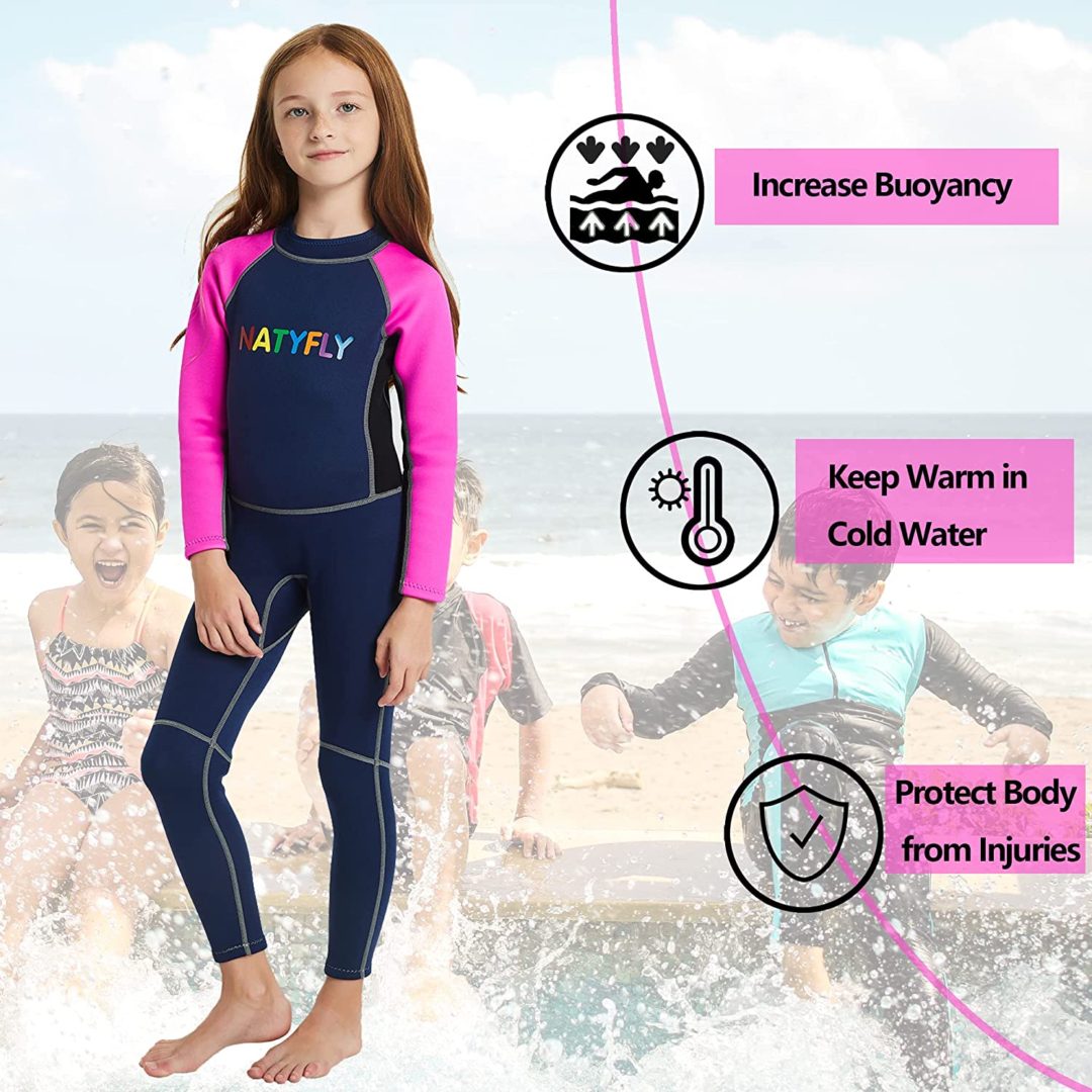 Traje de baño completo para niña talla M