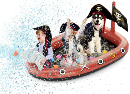 Jasonwell Aspersor inflable para piscina para niños