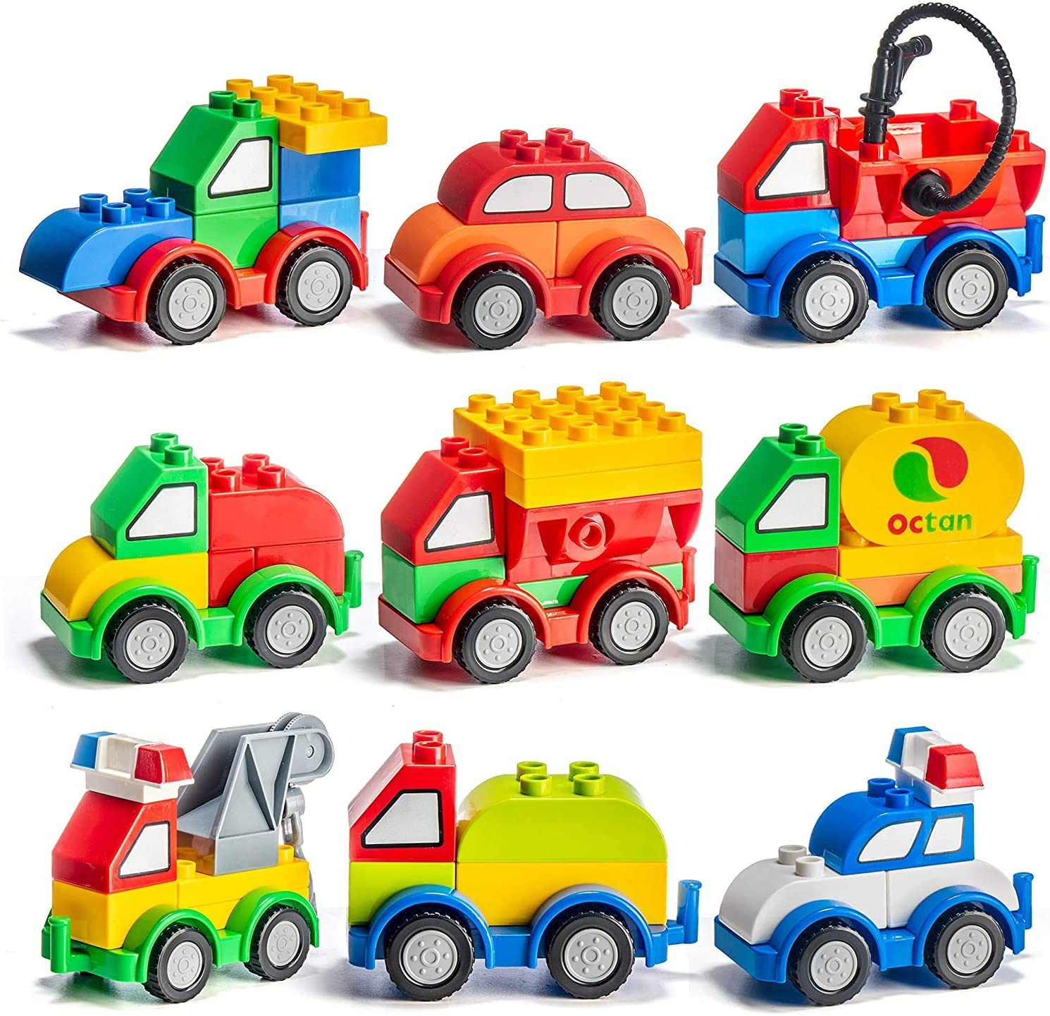 Carritos lego Prextex 60pcs