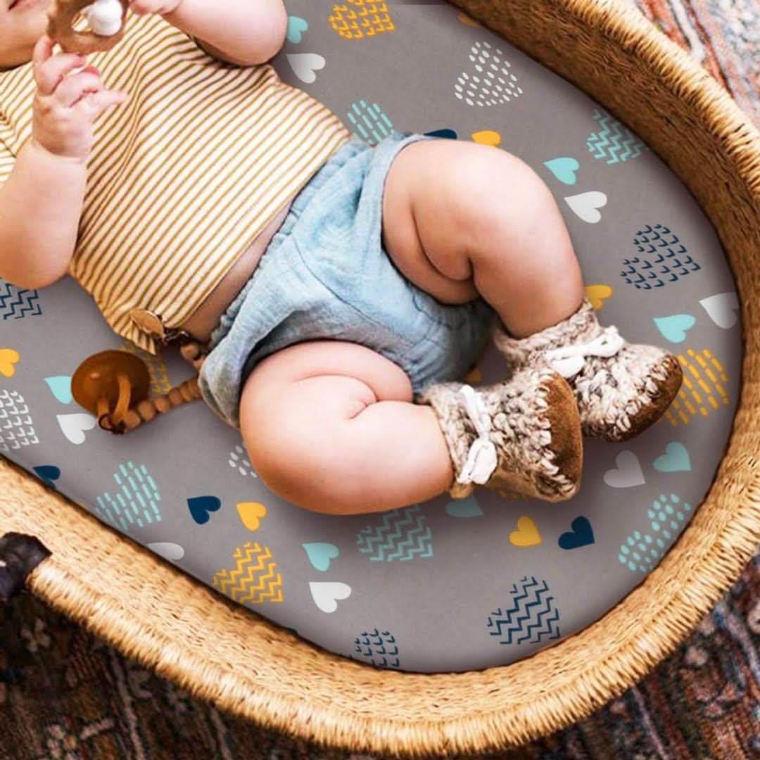 COSMOPLUS Juego de sábanas de moisés – Paquete de 2
